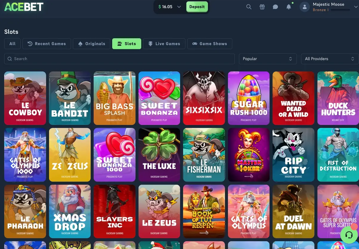 AceBet slots
