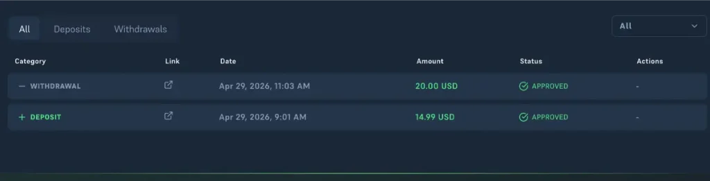 AceBet withdrawal:deposits