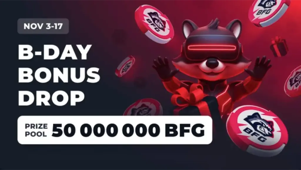 Betfury birthday drops