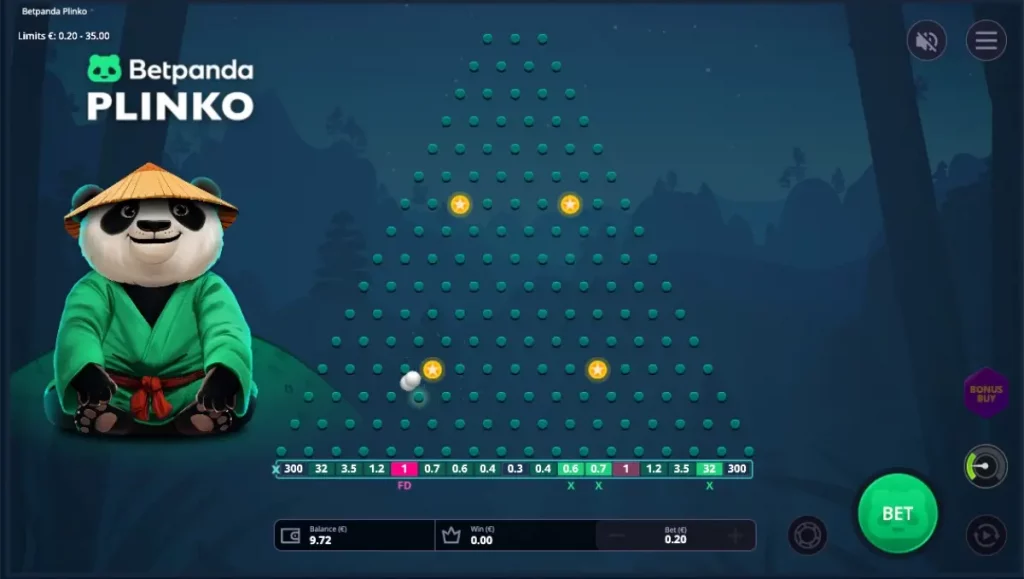 Betpanda Plinko