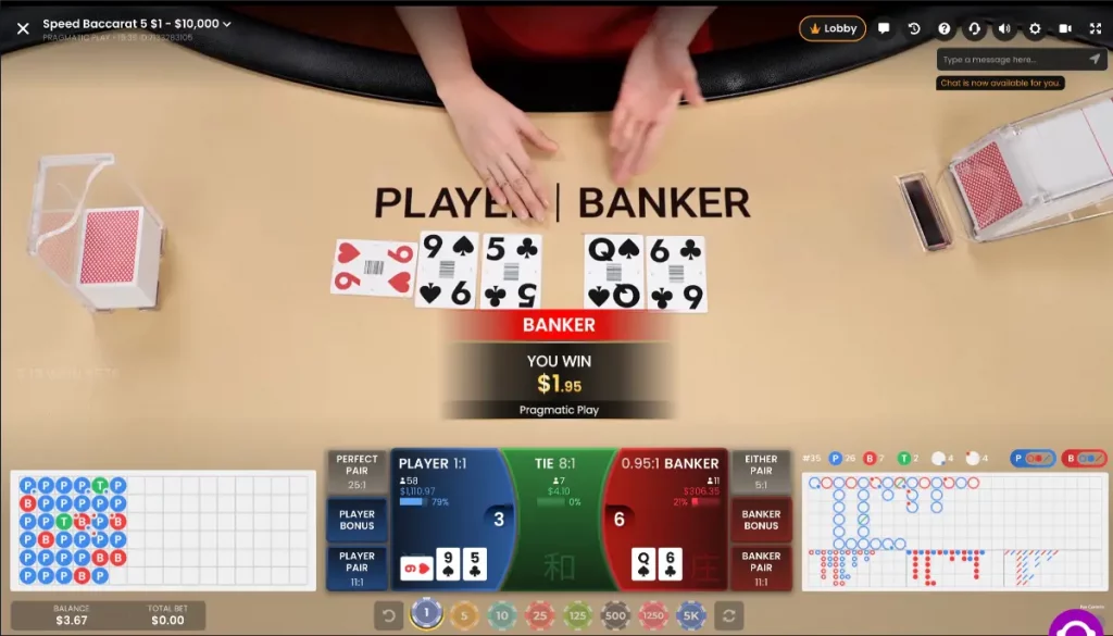 Crypto-Games Baccarat