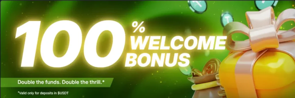 Deuces welcome bonus