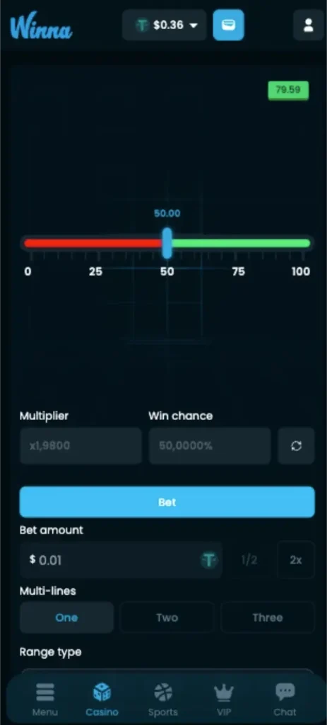 Dice by Winna mobile