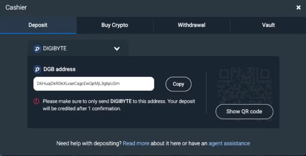 How to gamble with Digibyte
