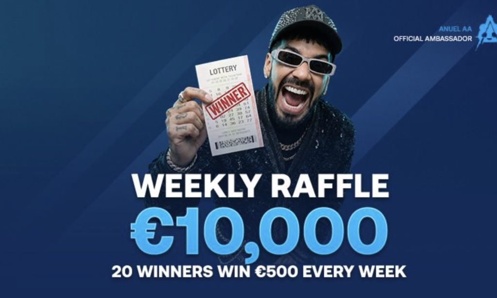 weekly raffle betpanda