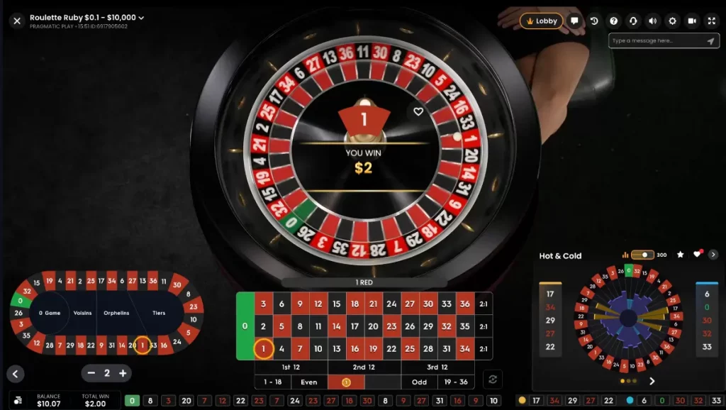 1-3-2-6 roulette