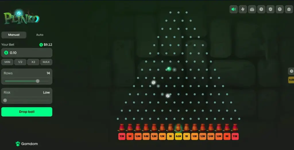 Gamdom Plinko