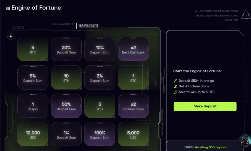 Immerion Engine of Fortune