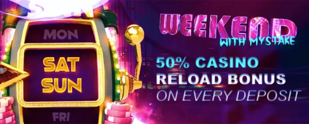 MyStake weekend reload