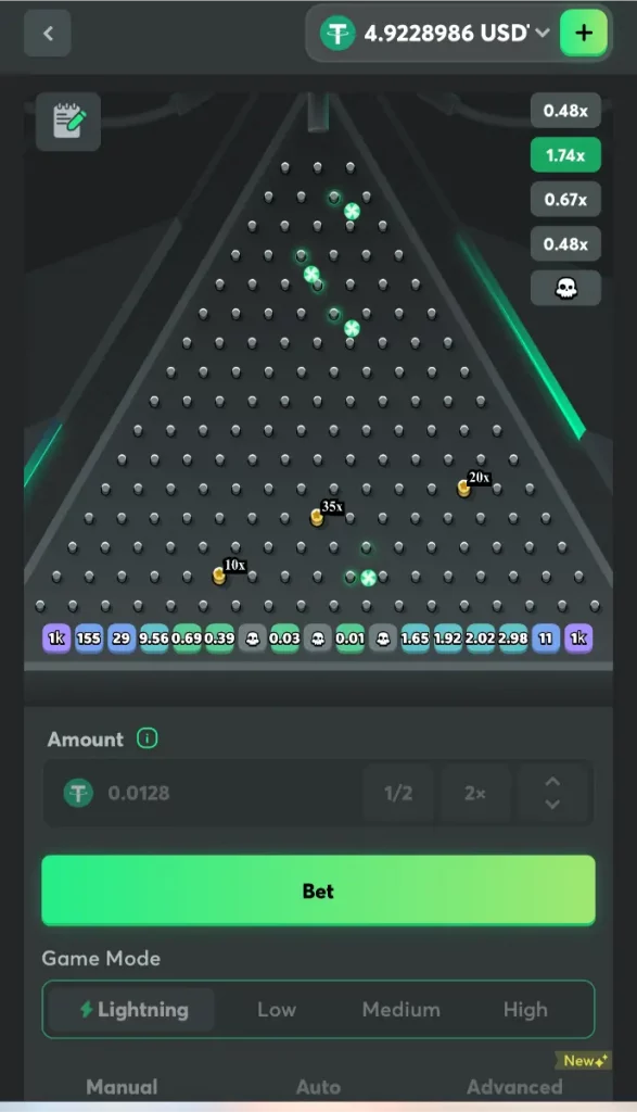Plinko by BC Game Mobile