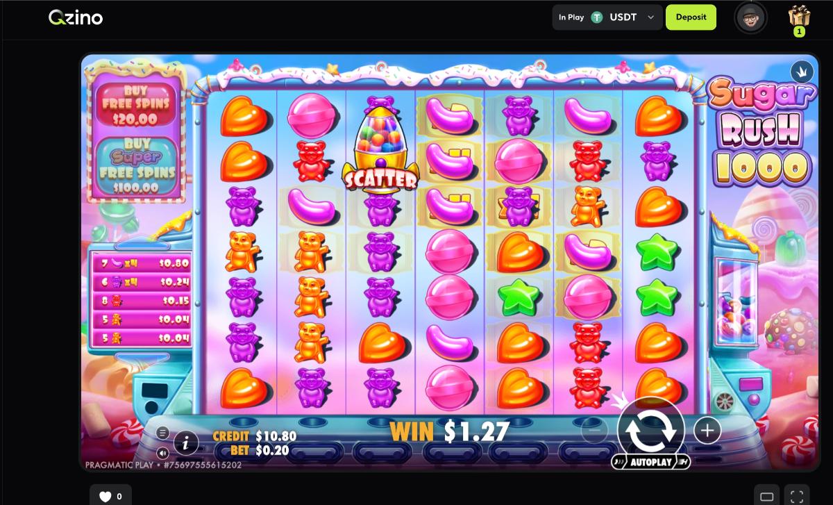 Qzino slot games