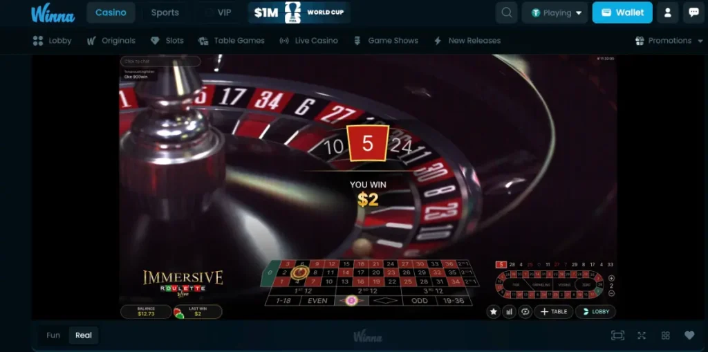 Winna Roulette