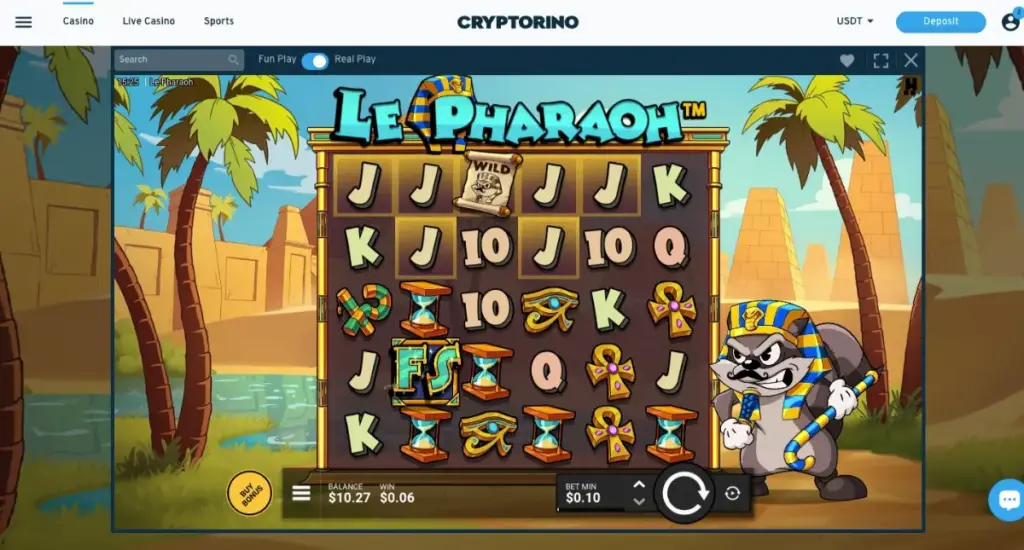 cryptorino slot games
