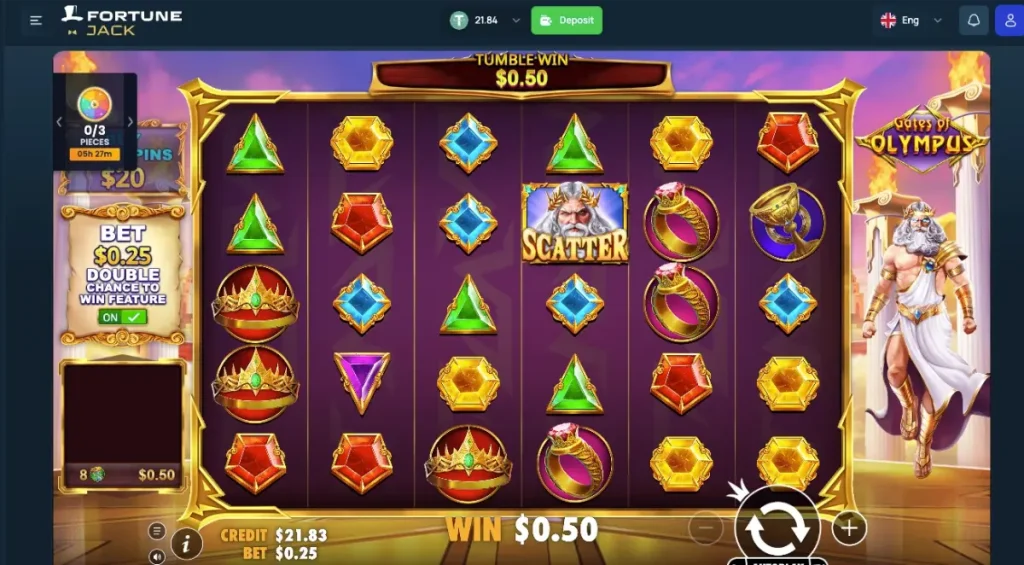 fortune jack gates of olympus