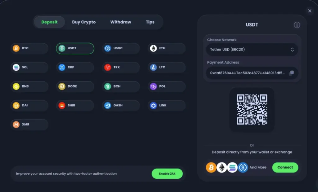jack.com deposit