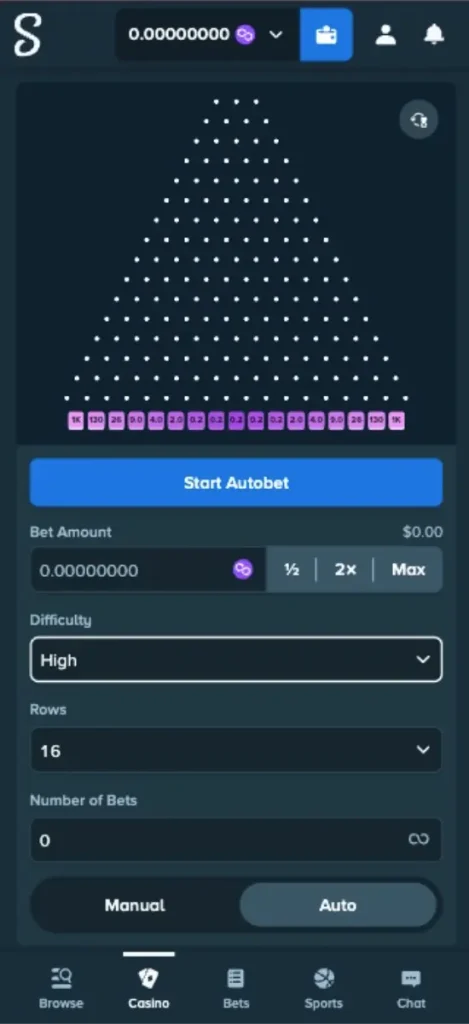 stake plinko mobile high diff