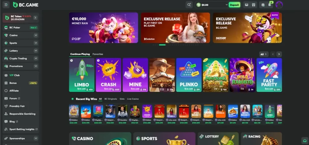 BC.Game Bitcoin Cash