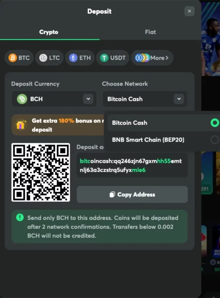  How to gamble with Bitcoin Cash