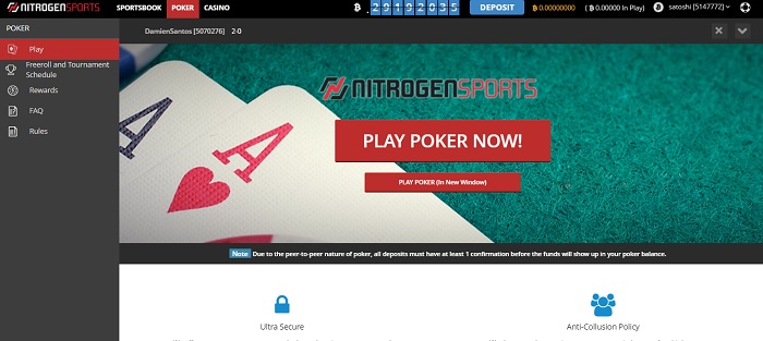 Nitrogen Sports homepage