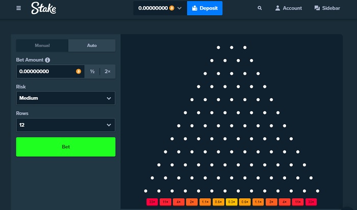 crypto casino plinko