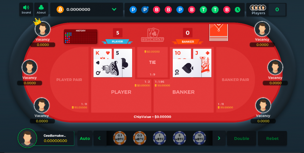 BC.Game Baccarat Multiplayer