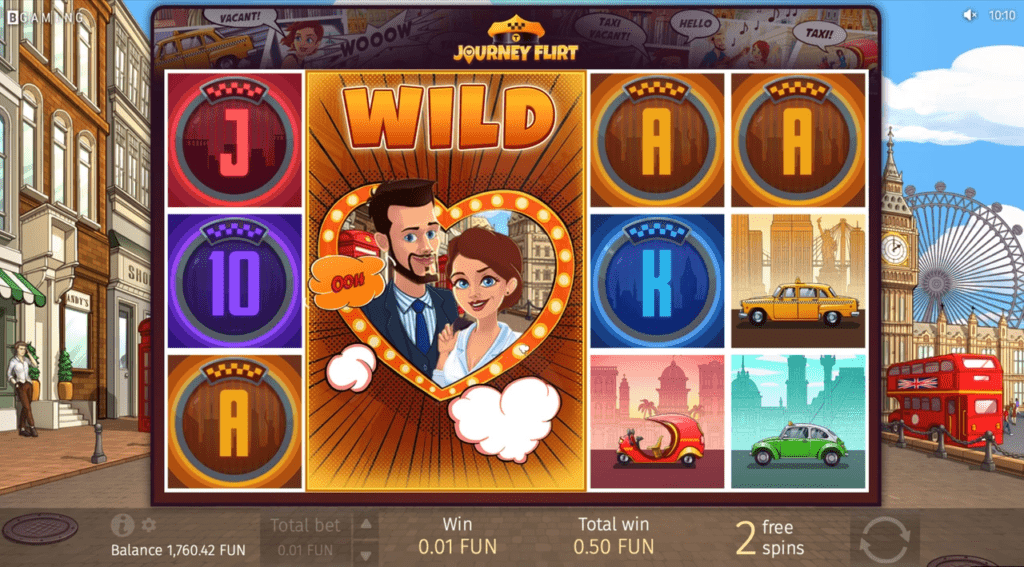 Journey Flirt slot machine