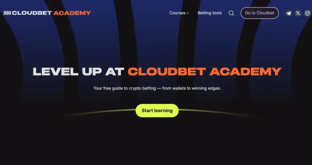 Cloudbet academy