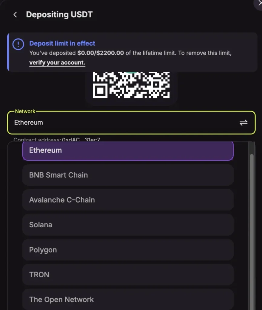 cloudbet casino deposits