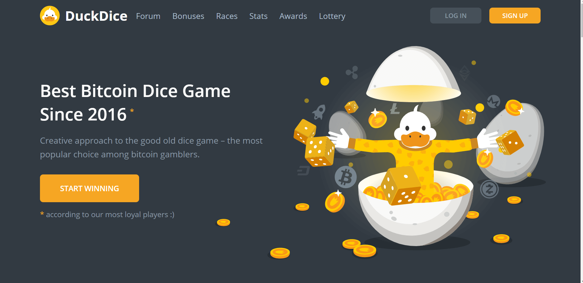 DuckDice Lobby