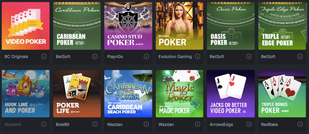 BC.Game Poker Library
