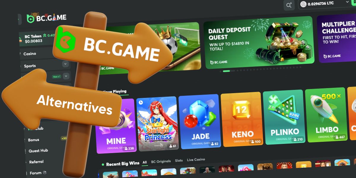 BC.Game alternatives: Top 5 casinos like BC.Game in 2025