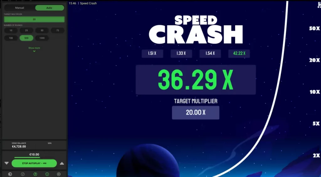 speed crash by hacksaw