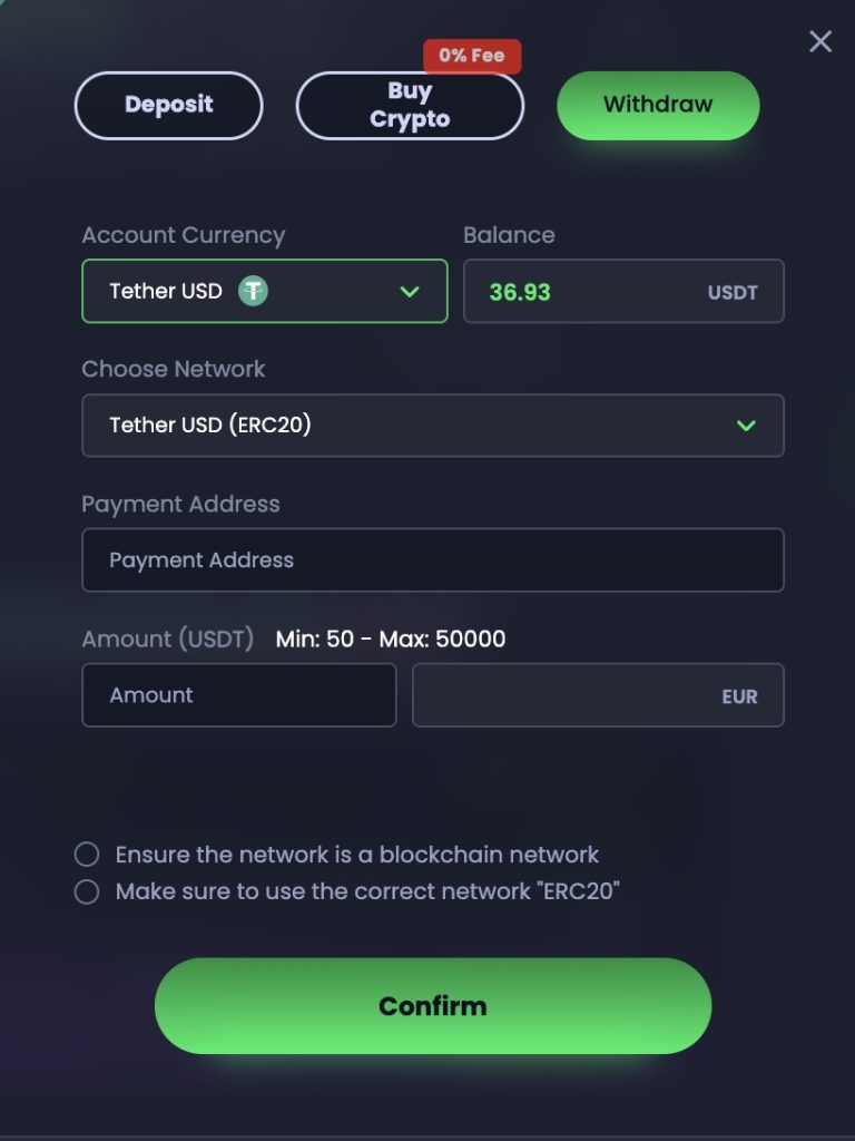 Jackbit minimum withdrawal