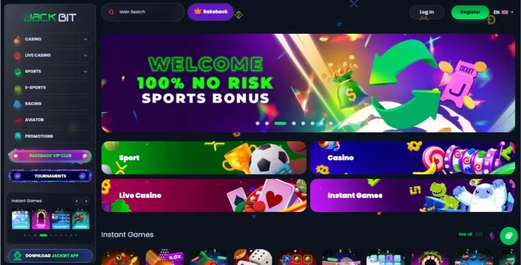 Jackbit homepage 2025