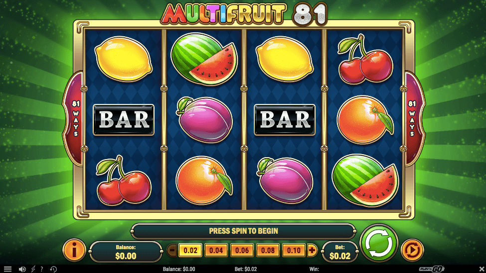 Multifruit 81 Slot Game