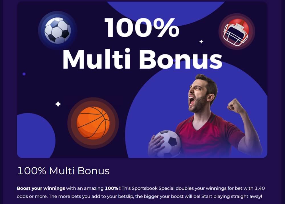 crashino 100% multi bonus