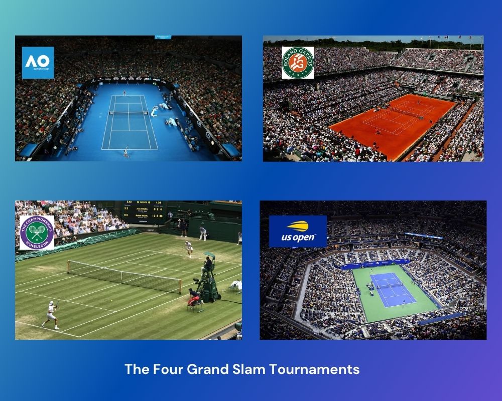 The Four Grand Slam Tennis Tournaments.