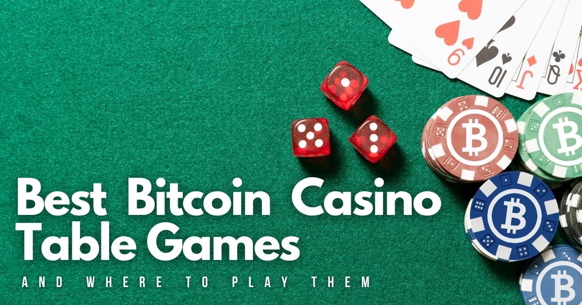 Bitcoin Casino Table Games Feature