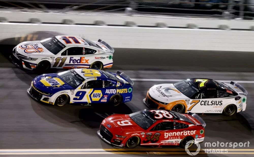 NASCAR stock car racing
