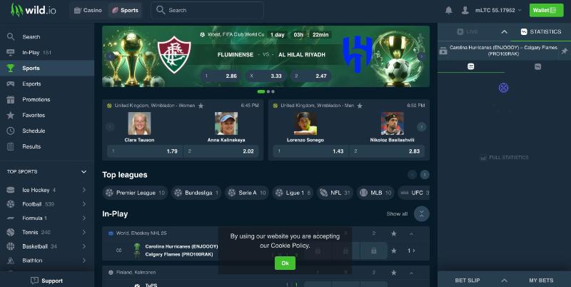 Wild sportsbook preview 2025