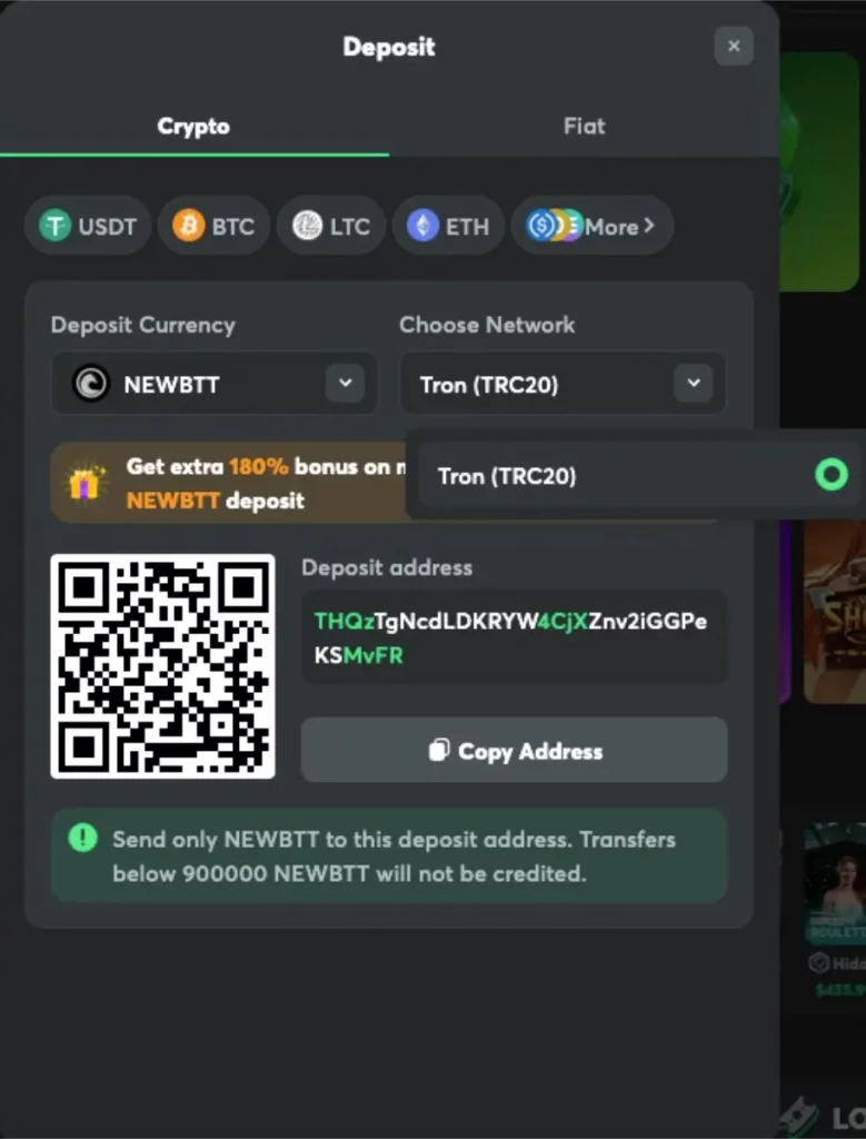how to gamble with btt