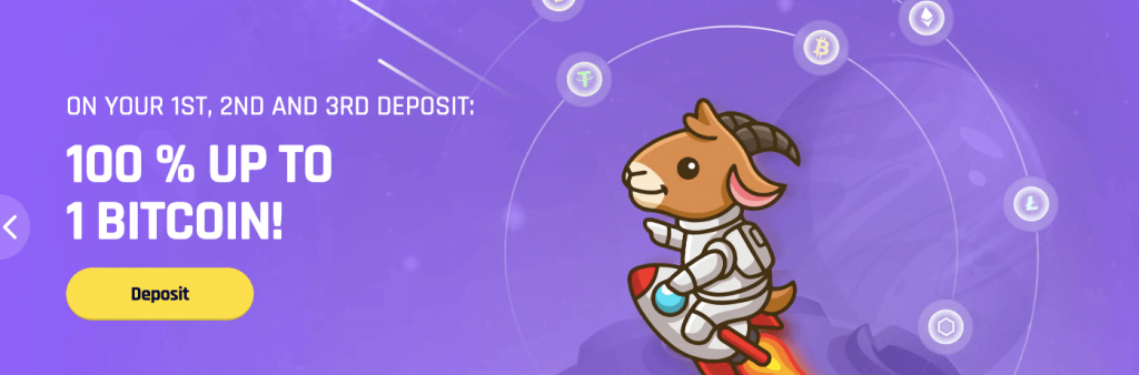 goatcasino welcome bonus