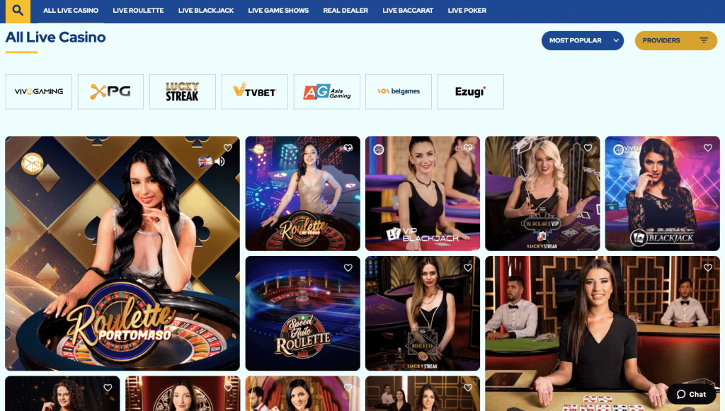 dolfwin live casino