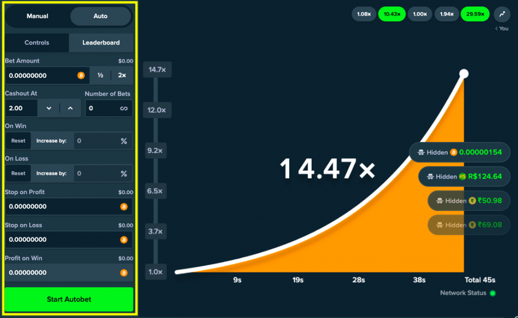 stake autobet crash