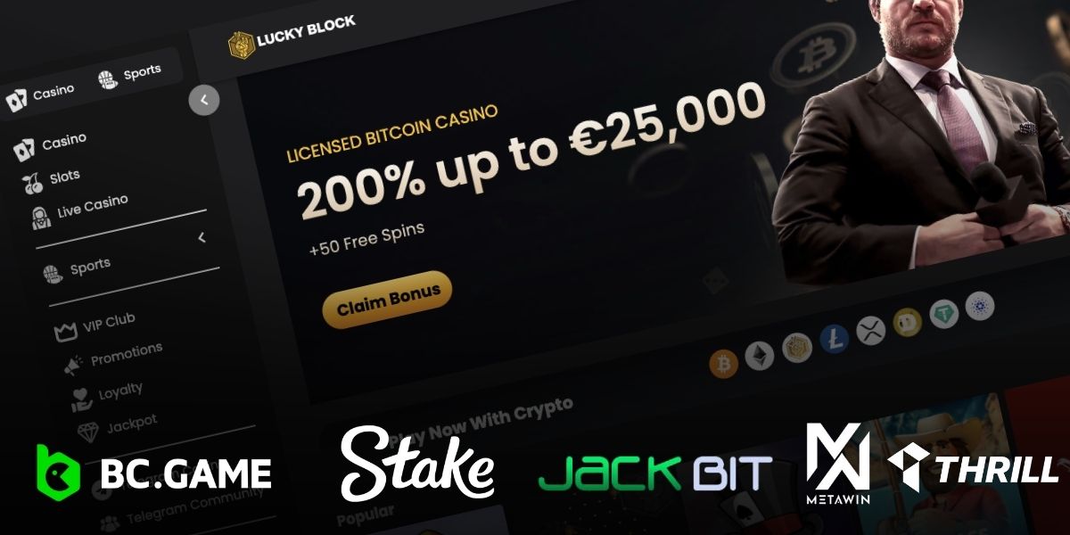 Best Crypto Casinos Like Lucky Block (and Better)