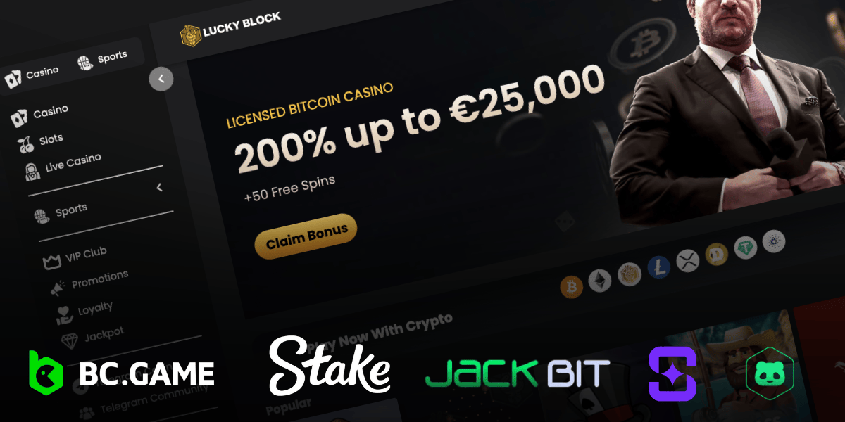 Best Crypto Casinos Like Lucky Block (and Better)