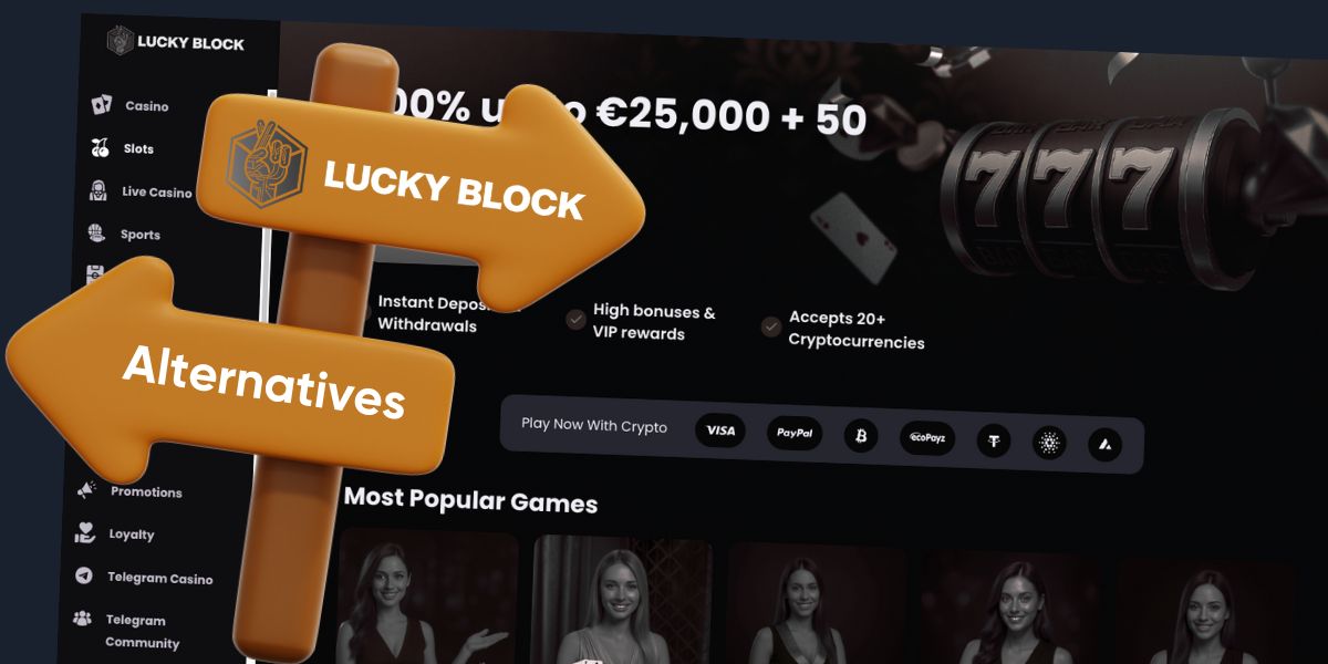 Best crypto casinos like Lucky Block (and better)