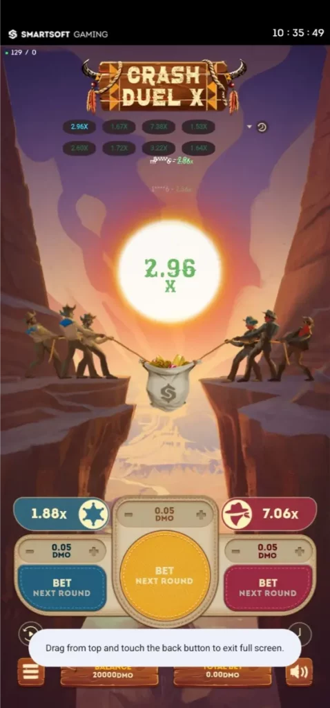 crash duel x by smartsoft gaming on desktop