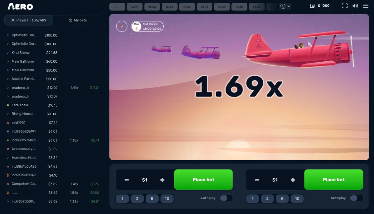 Aerobet Casino beste Slots: Unsere Favoriten im Überblick