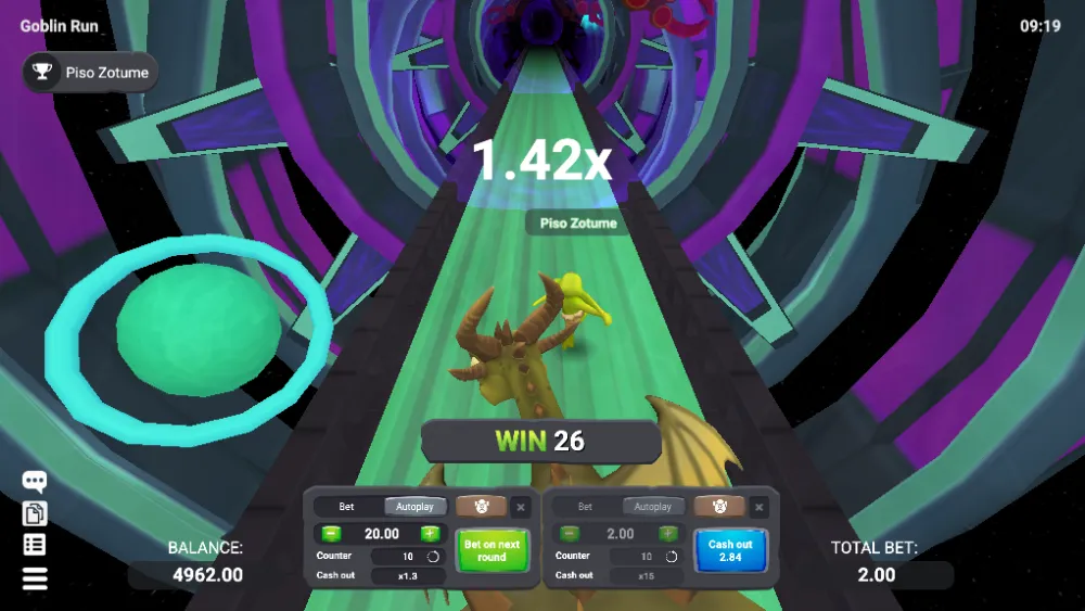 automated betting goblin run